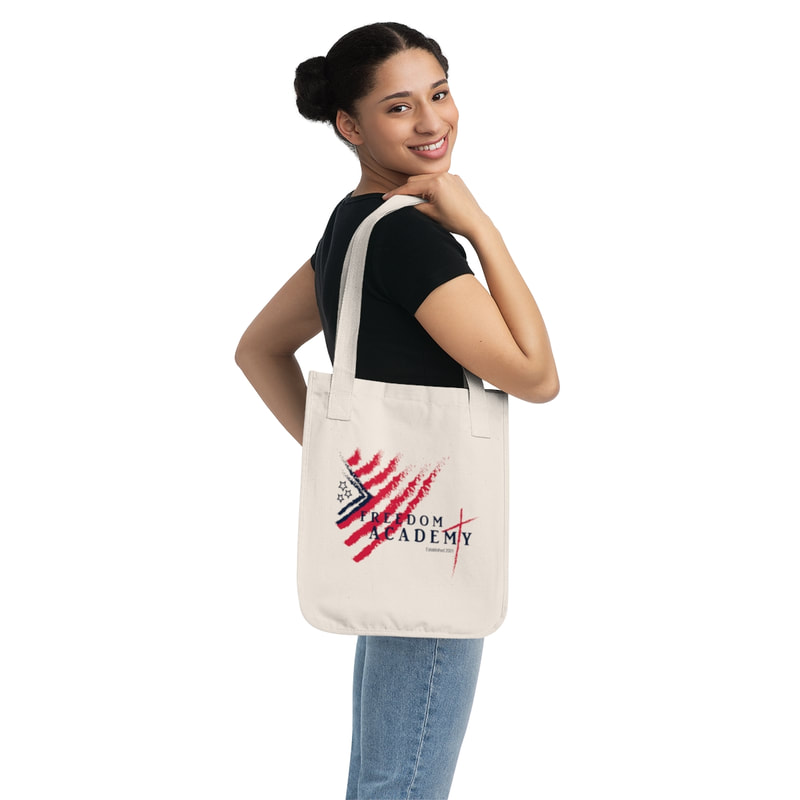 Freedom Academy Organic Tote